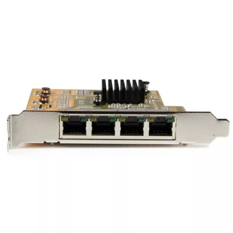 StarTech.com Κάρτα δικτύου PCIe Gigabit 4 θυρών, εσωτερική, ενσύρματη, PCI Express, Ethernet, 2000 Mbit/s