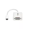 StarTech.com Προσαρμογέας USB-C σε VGA - Λευκό, 3.2 Gen 1 (3.1 Gen 1), USB Type-C, έξοδος VGA (D-Sub), 1920 x 1200 pixel