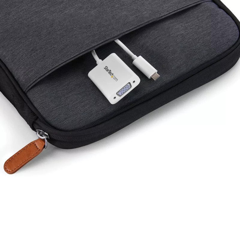 StarTech.com Προσαρμογέας USB-C σε VGA - Λευκό, 3.2 Gen 1 (3.1 Gen 1), USB Type-C, έξοδος VGA (D-Sub), 1920 x 1200 pixel