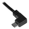 StarTech.com Καλώδιο φόρτισης και συγχρονισμού Micro-USB M/M - αριστερός ορθογώνιος Micro-USB - 24 AWG - 2 m