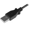 StarTech.com Καλώδιο φόρτισης και συγχρονισμού Micro-USB M/M - αριστερός ορθογώνιος Micro-USB - 24 AWG - 2 m