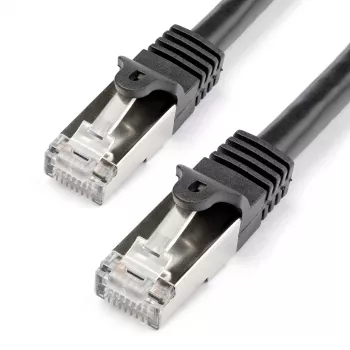 StarTech.com Καλώδιο Patch Cat6 - Θωρακισμένο (SFTP) - 1 m, Μαύρο
