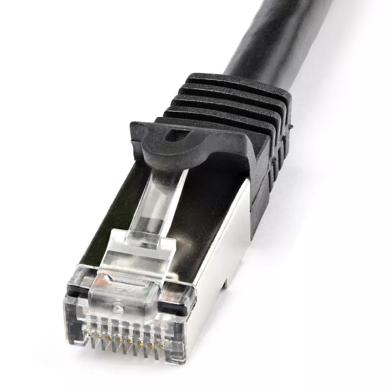 StarTech.com Καλώδιο Patch Cat6 - Θωρακισμένο (SFTP) - 1 m, Μαύρο