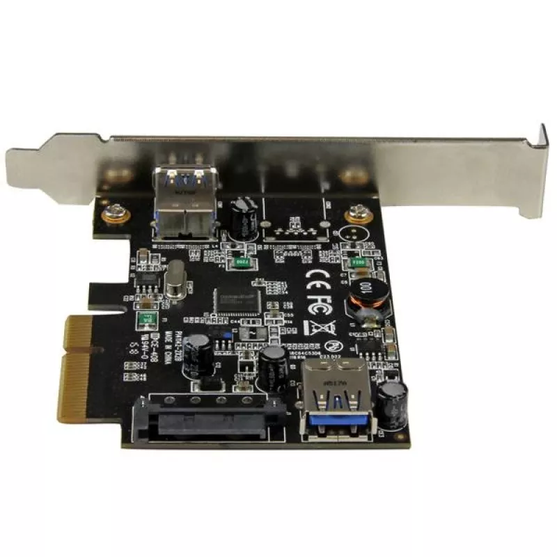 StarTech.com Κάρτα USB 3.1 (10Gbps) 2 θυρών – USB-A, 1x εξωτερική, 1x εσωτερική – PCIe