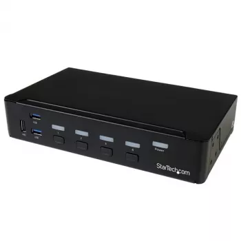 StarTech.com Διακόπτης KVM DisplayPort 4 θυρών - USB 3.0 - 4K 30Hz