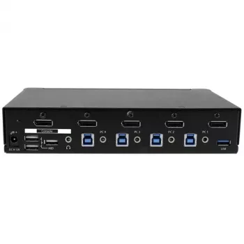 StarTech.com Διακόπτης KVM DisplayPort 4 θυρών - USB 3.0 - 4K 30Hz