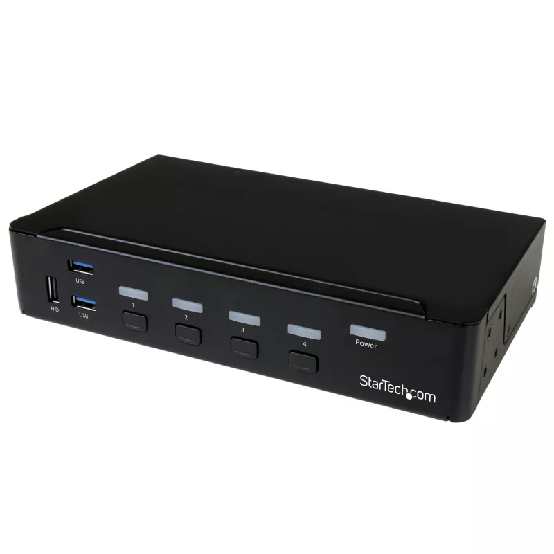 StarTech.com Διακόπτης KVM DisplayPort 4 θυρών - USB 3.0 - 4K 30Hz