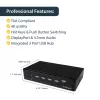 StarTech.com Διακόπτης KVM DisplayPort 4 θυρών - USB 3.0 - 4K 30Hz
