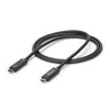 StarTech.com Καλώδιο Thunderbolt 3 3 ft. (1 m) με 100 W Power Delivery – 40 Gbit/s