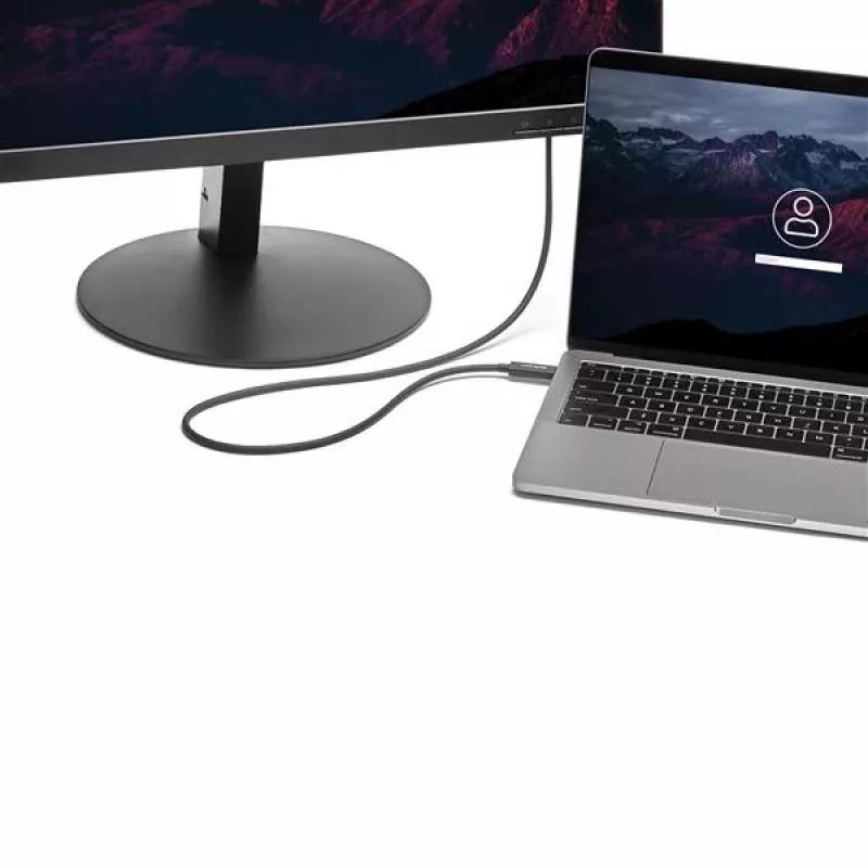StarTech.com Καλώδιο Thunderbolt 3 3 ft. (1 m) με 100 W Power Delivery – 40 Gbit/s