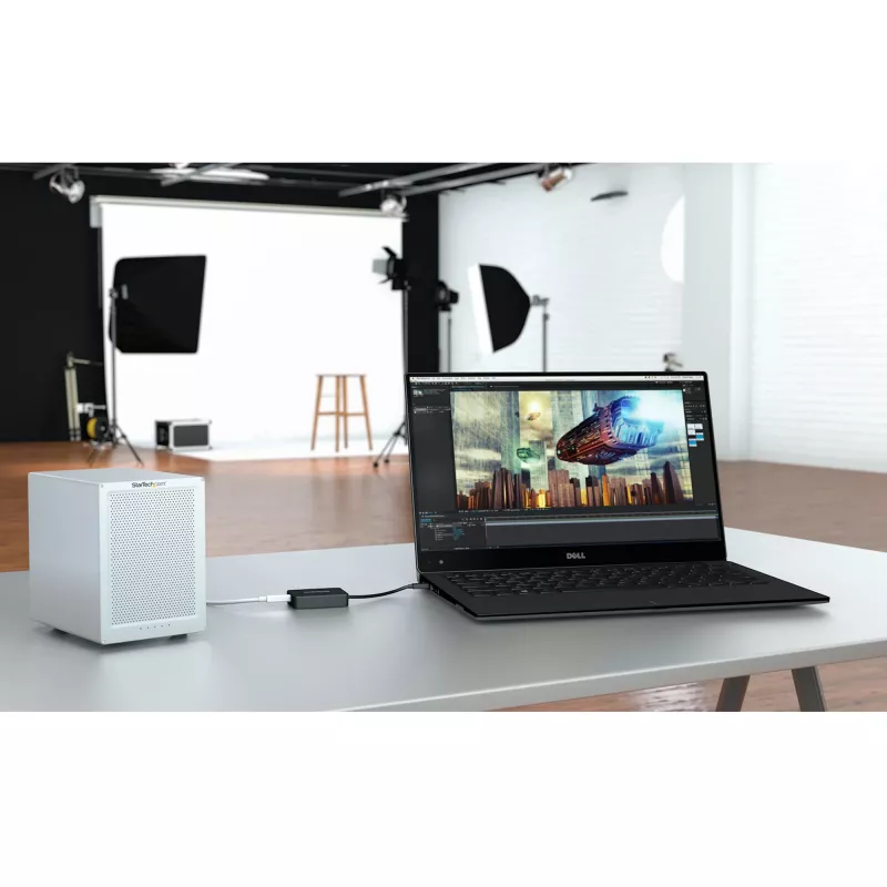 StarTech.com Προσαρμογέας Thunderbolt 3 σε Thunderbolt 2 – Φορητός υπολογιστής TB3 σε οθόνες & συσκευές TB2 – Μετατροπέας Thunderbolt 2 20 Gbit/s ή Thunderbolt 1 10 Gbit/s – Πιστοποιημένο Thunderbolt 3 – Windows/Mac