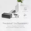 StarTech.com Προσαρμογέας Thunderbolt 3 σε Thunderbolt 2 – Φορητός υπολογιστής TB3 σε οθόνες & συσκευές TB2 – Μετατροπέας Thunderbolt 2 20 Gbit/s ή Thunderbolt 1 10 Gbit/s – Πιστοποιημένο Thunderbolt 3 – Windows/Mac