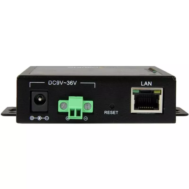 StarTech.com Διακομιστής συσκευών Serial-to-IP Ethernet 2 θυρών - RS232 - Μεταλλικός και τοποθετήσιμος