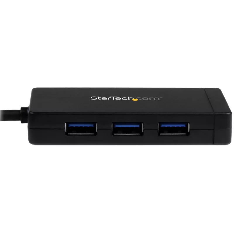 StarTech.com Hub USB 3.0 3 θυρών συν Gigabit Ethernet - USB-C - με τροφοδοτικό