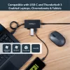 StarTech.com Hub USB 3.0 3 θυρών συν Gigabit Ethernet - USB-C - με τροφοδοτικό