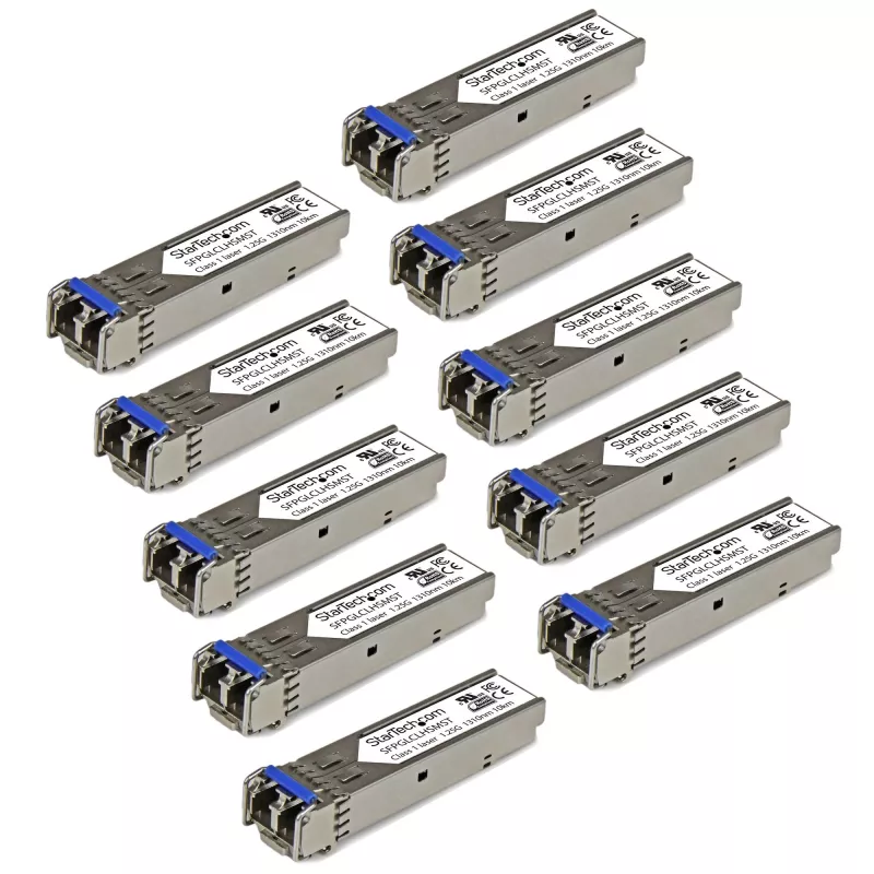 StarTech.com Cisco GLC-LH-SM συμβατό SFP-Transceiver-Modul – 1000BASE-LX/LH – 10ER-PACK