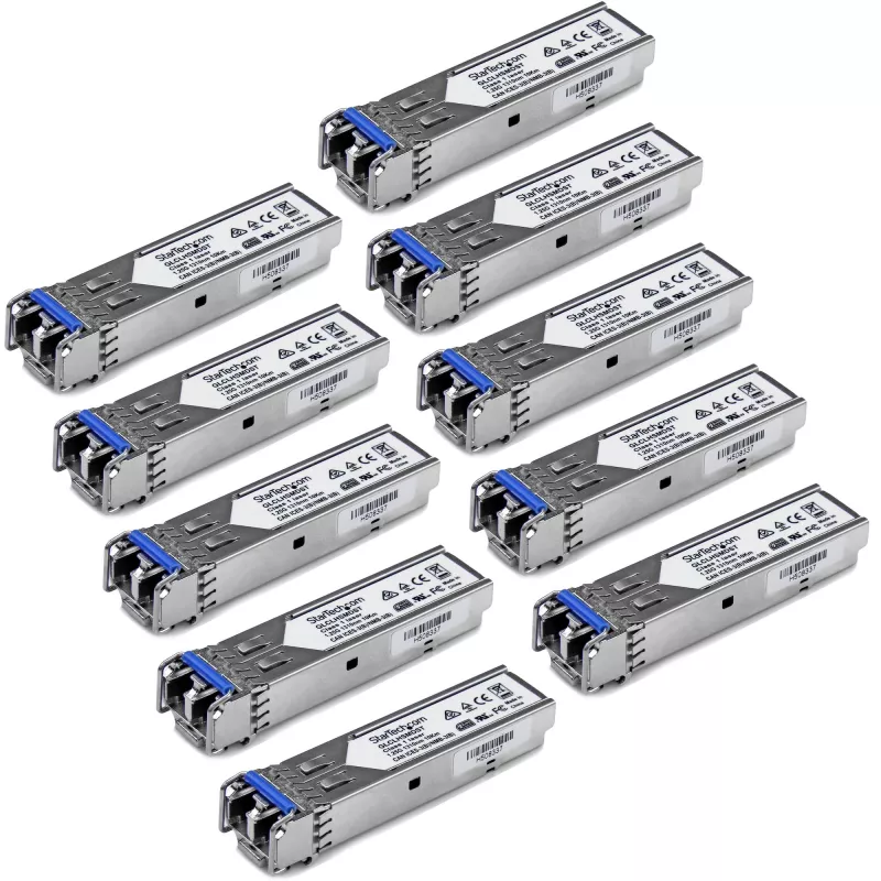 StarTech.com Μονάδα πομποδέκτη SFP συμβατή με Cisco GLC-LH-SMD – 1000BASE-LX/LH – Συσκευασία 10 τεμ.