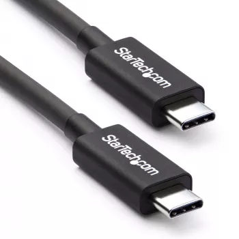 StarTech.com Καλώδιο USB-C Thunderbolt 3 (40 Gbit/s) 0,5 m – συμβατό με Thunderbolt, USB και DisplayPort