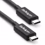 StarTech.com Καλώδιο USB-C Thunderbolt 3 (40 Gbit/s) 0,5 m – συμβατό με Thunderbolt, USB και DisplayPort