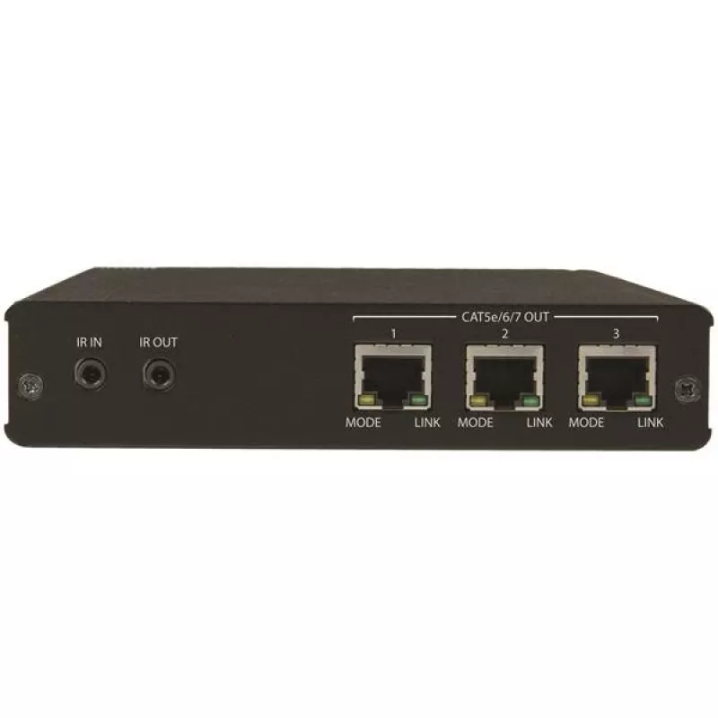 StarTech.com Κιτ επεκτατή HDBaseT 3 θυρών με 3 δέκτες - Διαχωριστής 1x3 HDMI μέσω CAT5e - Έως 4K