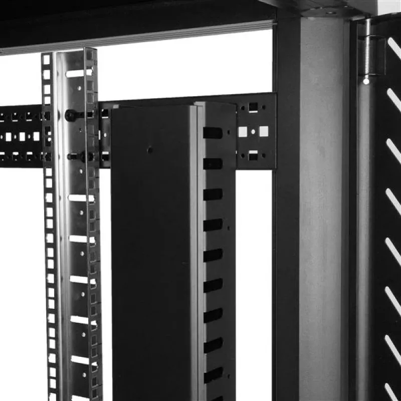 StarTech.com Κατακόρυφος διαχειριστής καλωδίων με υποδοχές δακτύλων – 0U – 3 ft.
