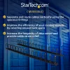 StarTech.com Κατακόρυφος διαχειριστής καλωδίων με άγκιστρα D-Ring - 0U - 6 πόδια