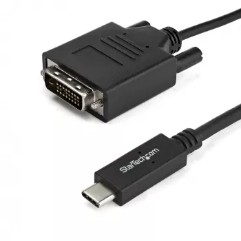 StarTech.com Καλώδιο USB-C σε DVI 2 m – 1920 x 1200 – Μαύρο