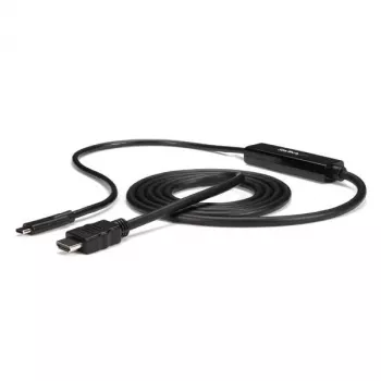 StarTech.com Καλώδιο USB-C σε HDMI 0,91 m (3 ft) – 4K 30 Hz Μετατροπέας βίντεο USB Type-C σε HDMI – Καλώδιο προσαρμογέα οθόνης USB-C DP Alt Mode σε HDMI – Συμβατό με Thunderbolt