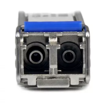 StarTech.com Μονάδα πομποδέκτη SFP συμβατή με HP J4858C – 1000BASE-SX – Συσκευασία 10 τεμ. ~ Συσκευασία 10 τεμ. Μονάδα SFP συμβατή με HPE J4858C – 1000BASE-SX – Πομποδέκτης 1GbE πολύτροπης ίνας – 1GE Gigabit Ethernet SFP – LC 550m – 850nm – DDM HPE 1400, 1700, 1820