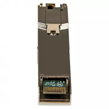 StarTech.com Μονάδα πομποδέκτη SFP συμβατή με HP J8177C – 1000BASE-T – Συσκευασία 10 τεμ. ~ Συσκευασία 10 τεμ. Μονάδα SFP συμβατή με HPE J8177C – 1000BASE-T – SFP σε RJ45 Cat6/Cat5e – 1GE Gigabit Ethernet SFP – RJ-45 100 m – HPE 1810, 1820, 2530