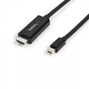 StarTech.com καλώδιο Mini DisplayPort σε HDMI 3 m – βίντεο 4K 30 Hz – καλώδιο προσαρμογέα mDP σε HDMI – Mini DP ή Thunderbolt 1/2 Mac/PC σε οθόνη/display HDMI – καλώδιο μετατροπέα mDP σε HDMI