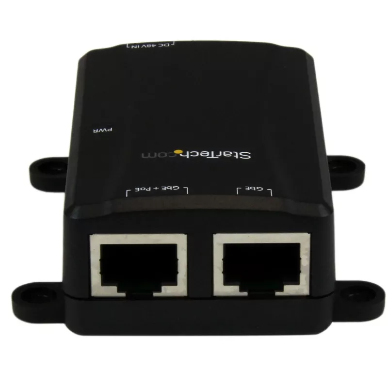 StarTech.com Midspan Gigabit 1 θύρας – injector PoE+ – 802.3at και 802.3af