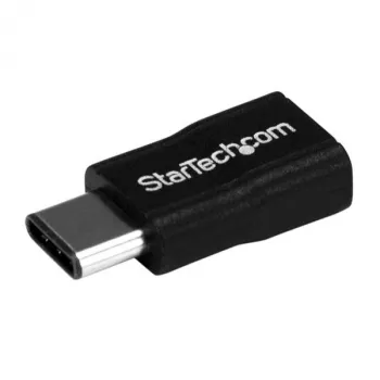 StarTech.com προσαρμογέας USB-C σε Micro-USB - M/F - USB 2.0, USB 2.0 Type-C, USB 2.0 Micro-B, μαύρο