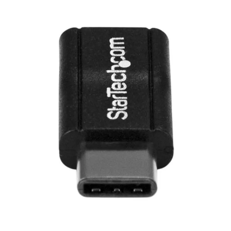 StarTech.com προσαρμογέας USB-C σε Micro-USB - M/F - USB 2.0, USB 2.0 Type-C, USB 2.0 Micro-B, μαύρο