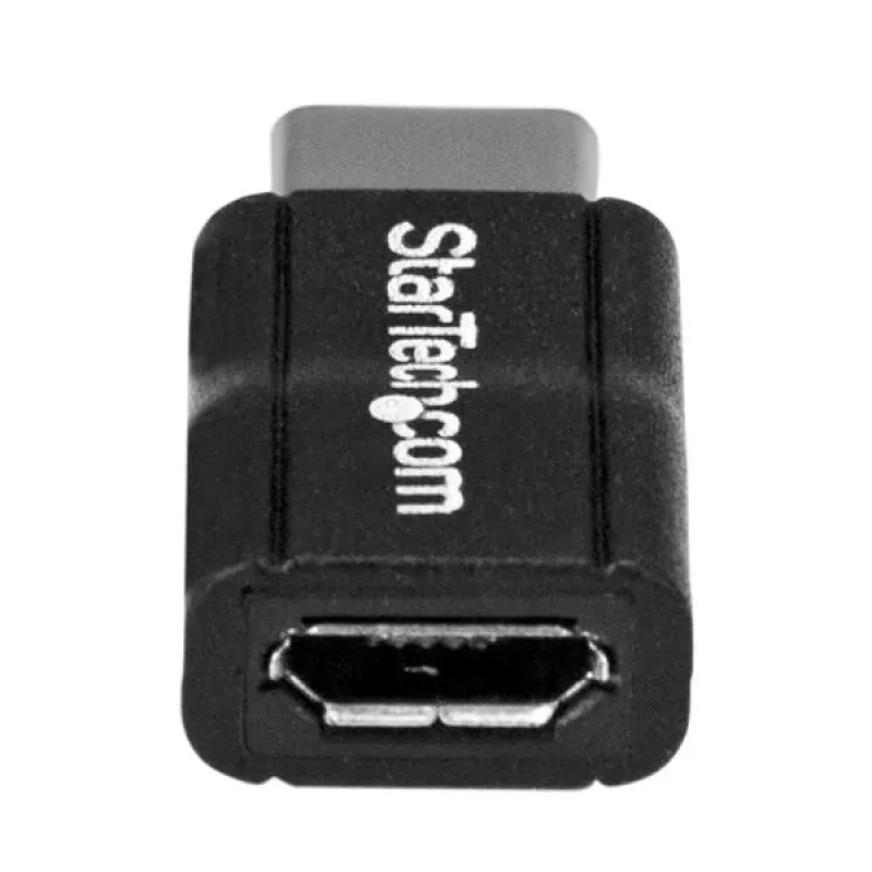 StarTech.com προσαρμογέας USB-C σε Micro-USB - M/F - USB 2.0, USB 2.0 Type-C, USB 2.0 Micro-B, μαύρο