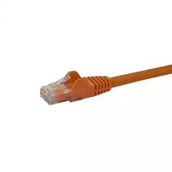 StarTech.com καλώδιο Ethernet CAT6 10 m – πορτοκαλί καλώδιο Gigabit Ethernet CAT 6 – 250 MHz 100 W PoE RJ45 UTP καλώδιο δικτύου/patch χωρίς προεξοχές με ανακούφιση έλξης ελεγμένο μεμονωμένα