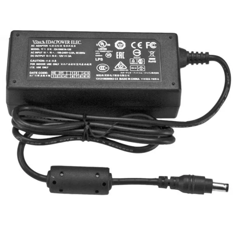 StarTech.com τροφοδοτικό DC – 12 V, 5 A, καθολικό, Indoor, 110–240 V, 12 V, 2 A, 5 A
