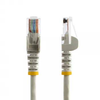 StarTech.com καλώδιο patch Ethernet Cat5e με βύσματα RJ45 snagless – 0,5 m, γκρι