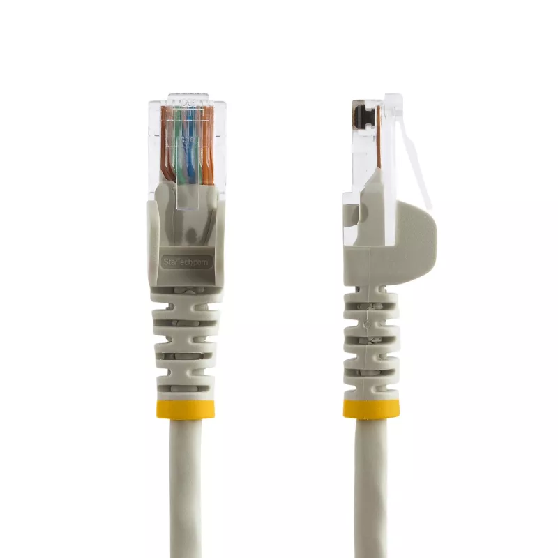 StarTech.com καλώδιο patch Ethernet Cat5e με βύσματα RJ45 snagless – 0,5 m, γκρι
