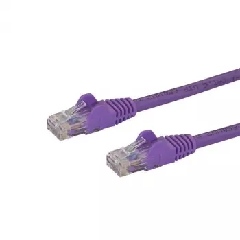 StarTech.com καλώδιο Ethernet CAT6 7m - μωβ καλώδιο Gigabit Ethernet CAT 6 - 250MHz 100W PoE RJ45 UTP καλώδιο δικτύου/patch χωρίς προεξοχές με ανακούφιση έλξης ελεγμένο μεμονωμένα
