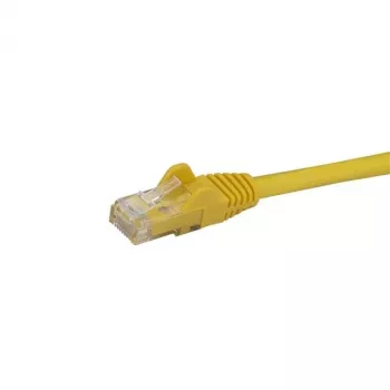 StarTech.com καλώδιο Ethernet CAT6 5m – κίτρινο καλώδιο Gigabit Ethernet CAT 6 – 250MHz 100W PoE RJ45 UTP καλώδιο δικτύου/patch χωρίς προεξοχές με ανακούφιση έλξης ελεγμένο μεμονωμένα