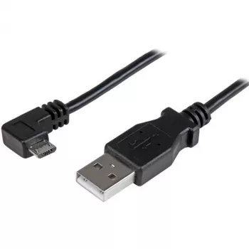 StarTech.com καλώδιο φόρτισης και συγχρονισμού Micro-USB M/M – γωνιακό Micro-USB – 24 AWG – 0,5 m