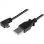 StarTech.com καλώδιο φόρτισης και συγχρονισμού Micro-USB M/M – γωνιακό Micro-USB – 24 AWG – 0,5 m