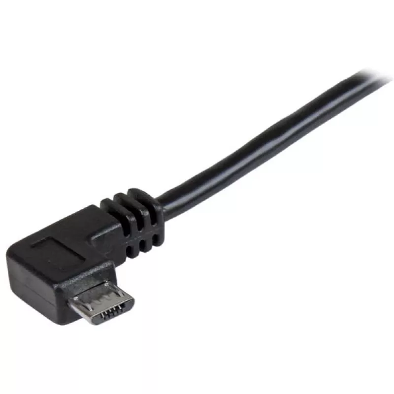 StarTech.com καλώδιο φόρτισης και συγχρονισμού Micro-USB M/M – γωνιακό Micro-USB – 24 AWG – 0,5 m