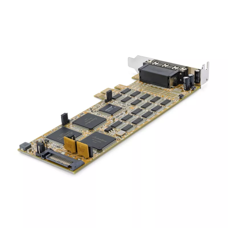 StarTech.com κάρτα σειριακή 16 θυρών Low-Profile - RS232 - PCI Express