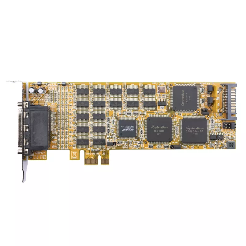 StarTech.com κάρτα σειριακή 16 θυρών Low-Profile - RS232 - PCI Express