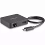 StarTech.com προσαρμογέας πολλαπλών θυρών USB-C – φορητό mini dock USB-C με βίντεο 4K-HDMI – Gigabit Ethernet, hub USB 3.0 (1x USB-A, 1x USB-C) – προσαρμογέας πολλαπλών θυρών USB Type-C – συμβατός με Thunderbolt 3