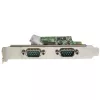 StarTech.com Κάρτα PCI Express Serial 2 Θυρών με 16C1050 UART – RS232