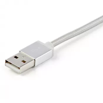 StarTech.com Καλώδιο Πολλαπλής Φόρτισης USB 1 m – USB σε Micro-USB ή USB-C ή Lightning για iPhone/iPad/iPod/Android – Πιστοποιημένο Apple MFi – Φορτιστής USB 3 σε 1 – Πλεκτό