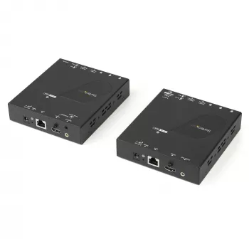 StarTech.com Κιτ Extender HDMI over IP 4K με Εφαρμογή Ελέγχου Βίντεο, κλιμακούμενο AV over IP με υποστήριξη βιντεοτοίχου AVoIP
